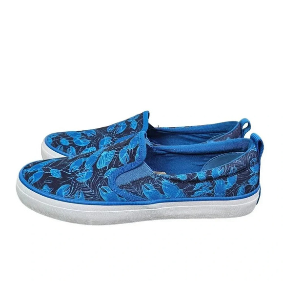 Sperry Top-Sider Crest TG Resort Womans Slip On Sneaker Size 9 New Blue Lobster - Picture 2 of 7